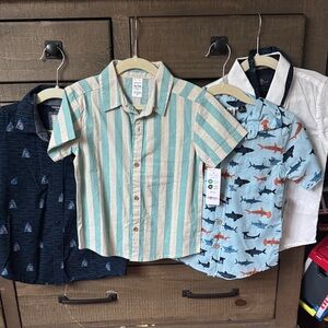 Bundle - boys size 3T and 4T shirts. Button down, variety of brands.
